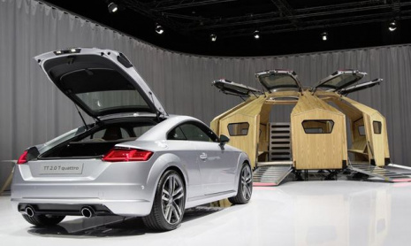 Audi TT павильон представлен в Майами